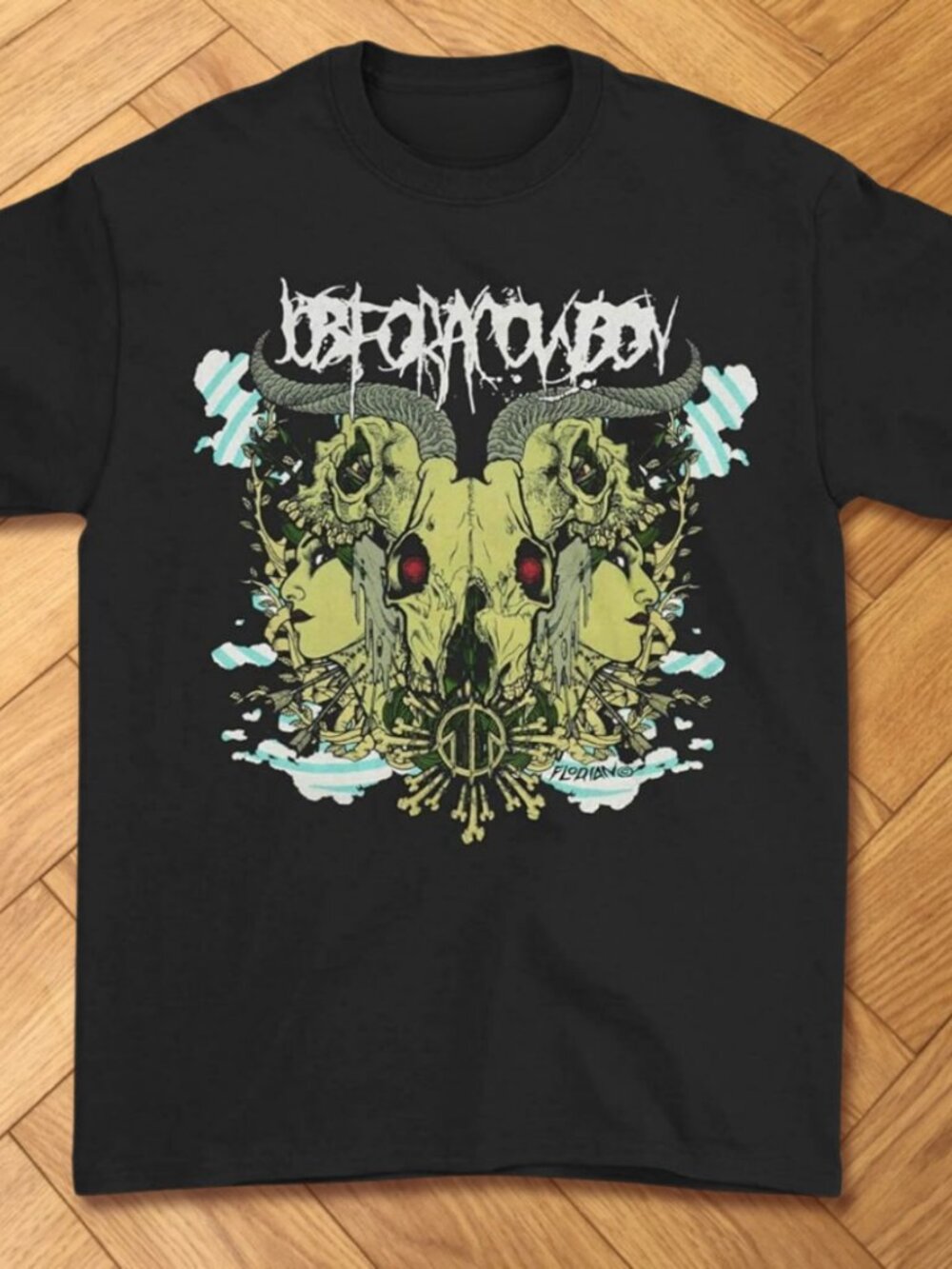 Job For A Cowboy Graphic Tee Deathcore Streetwear Shirt